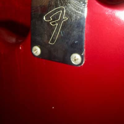 1966 Fender Jaguar Candy Apple Red w/ Matching Headstock image 7