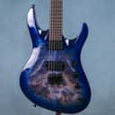 Jackson Pro Series Chris Broderick Soloist 6P Electric Guitar - Transparent Blue - Preowned - Clearance
