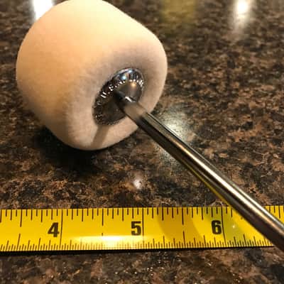 Ludwig Parts L1286 Hard Felt Speed King Bass Drum Pedal Beater image 1
