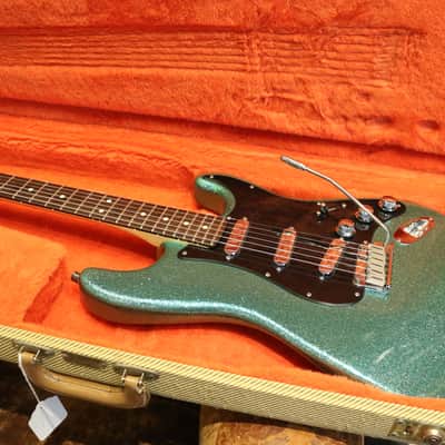 Fender Stratocaster Custom Shop 6/12 1994 Green Sparkle image 8