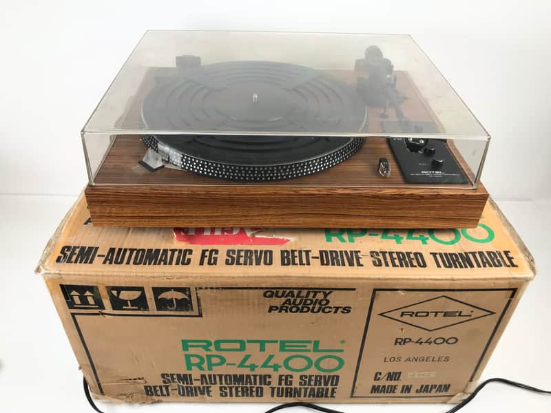 ROTEL RP-4400 Turntable Record Player w/ Original Box image 1