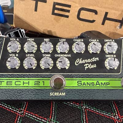 Tech 21 Character Plus Series  Screaming Blonde  =  Fender-style + Tube Screamer-style imagen 5
