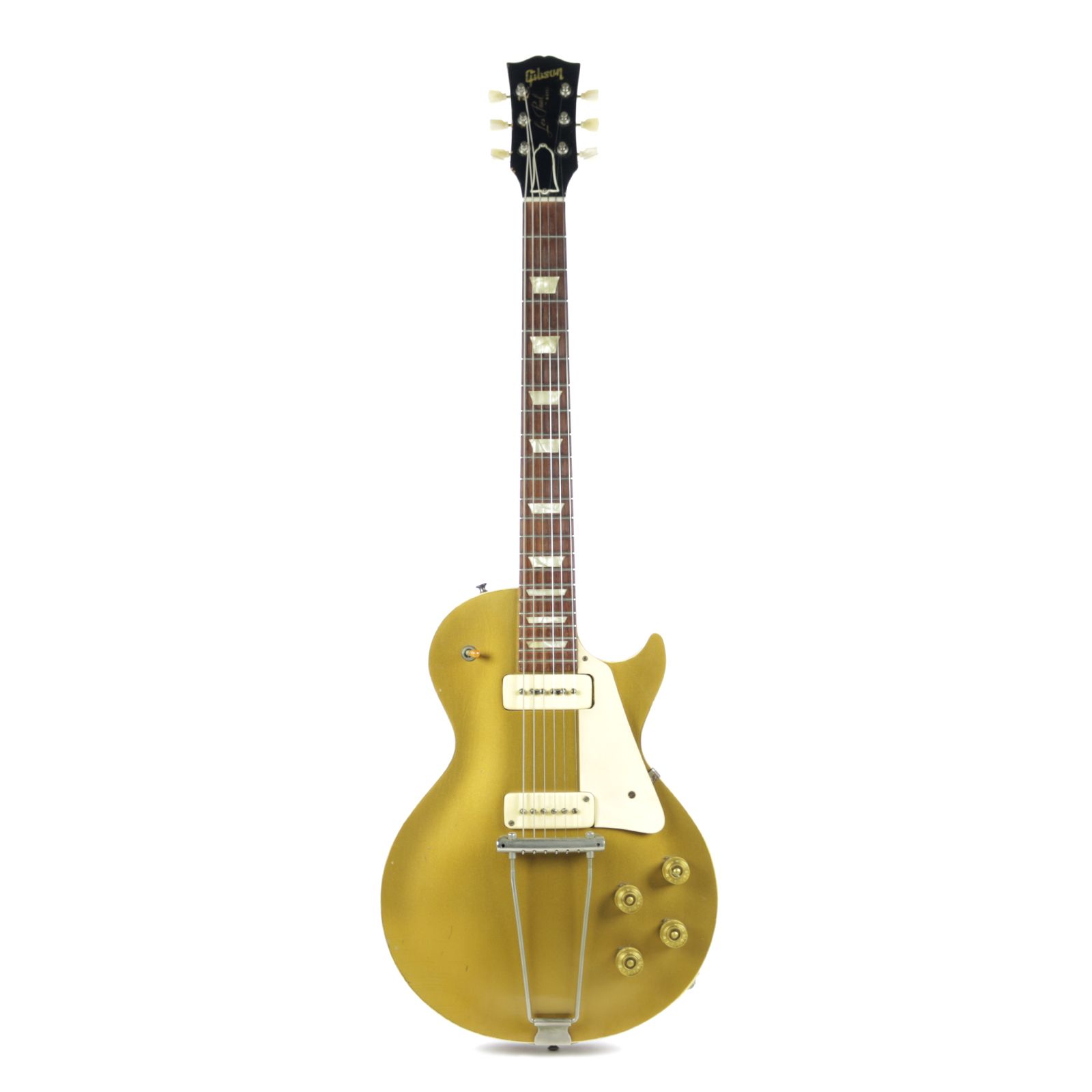 Gibson Les Paul with Trapeze Tailpiece Goldtop 1952 - 1953 | Reverb