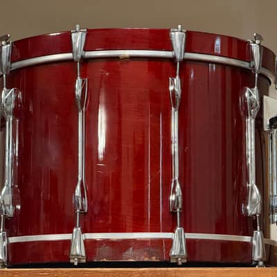 1989 Yamaha 22" Recording Custom 14x22 Cherry Bass Drum MIJ Cherrywood image 9