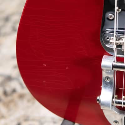 Fender Stories Collection Mike Campbell Red Dog Telecaster Electric Guitar - Red Dog Red with Hardshell Case - Used image 12