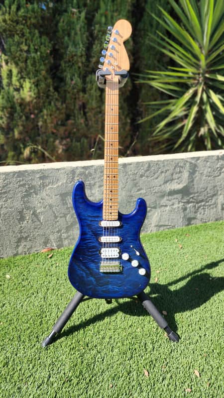 Warmoth Strat Blue image 1