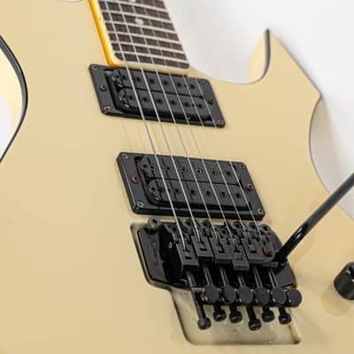 1992 B.C. Rich Warlock MIJ White w/ Licensed Floyd Rose Double Locking Tremolo, Certified Shred Pedigree image 3