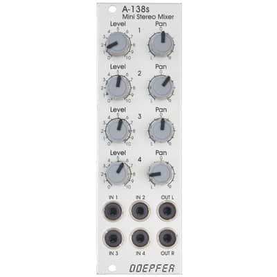 Doepfer A-138s Mini Stereo Mixer - Mixer Modular Synthesizer image 1