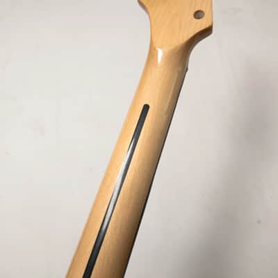 Fretless Maple Strat Style Guitar Maple Neck, Rosewood Fingerboard image 6