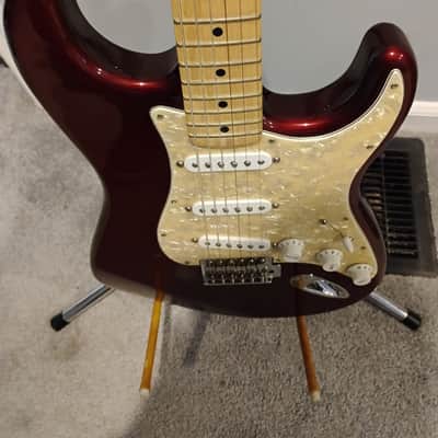 2007 Fender Standard Stratocaster Guitar replaced Pickguard MIM image 3