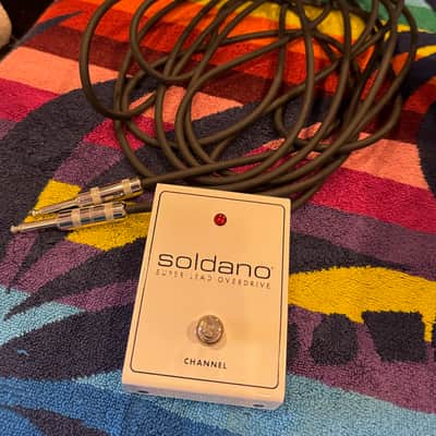 Soldano SLO-30 Custom Shop 2-Channel 30 Watt Guitar Amp Head In Purple Tolex image 11