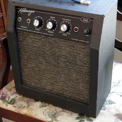 Kalamazoo Model 2 Black with Tremolo image 1