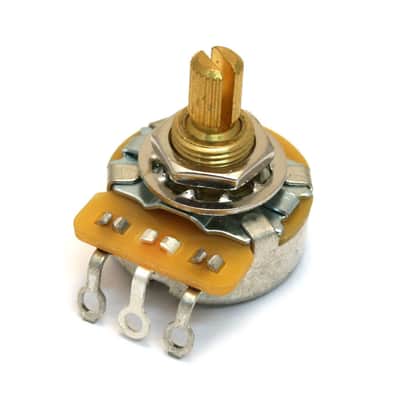005-4032-049  CTS 1 Meg Audio Taper Pot Jazzmaster Split Shaft Guitar/Bass