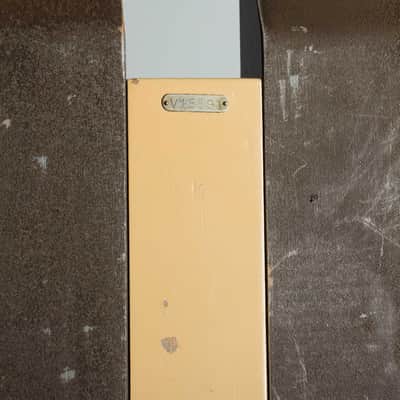 National  Grand Console Model 1050 Double Eight Lap Steel Electric Guitar (1949), ser. #V15591, original brown hard shell case. image 6