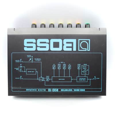 Boss ROD-10 Overdrive / Distortion Made in Japan Micro Rack Series Guitar Effect Processor image 9