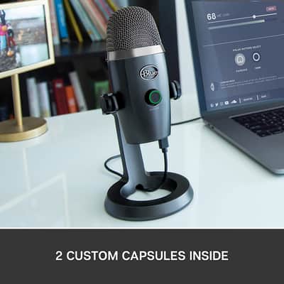 Blue Microphones Yeti Nano USB Condenser Microphone - Shadow Gray image 7