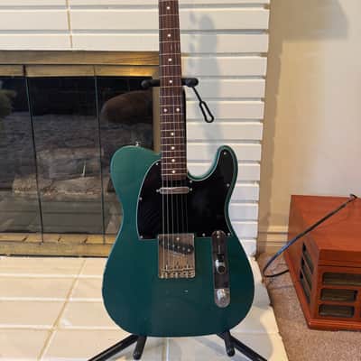 Wildwood Bloomdoom Allparts Telecaster Partscaster 2020 Sherwood Green Nitro Light Relic image 1