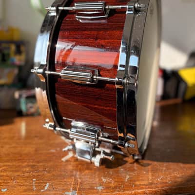 Tama AS656NRC 6.5x14" Limited Artstar Cordia/Bubinga/Birch Snare Drum 2016 - Natural image 6