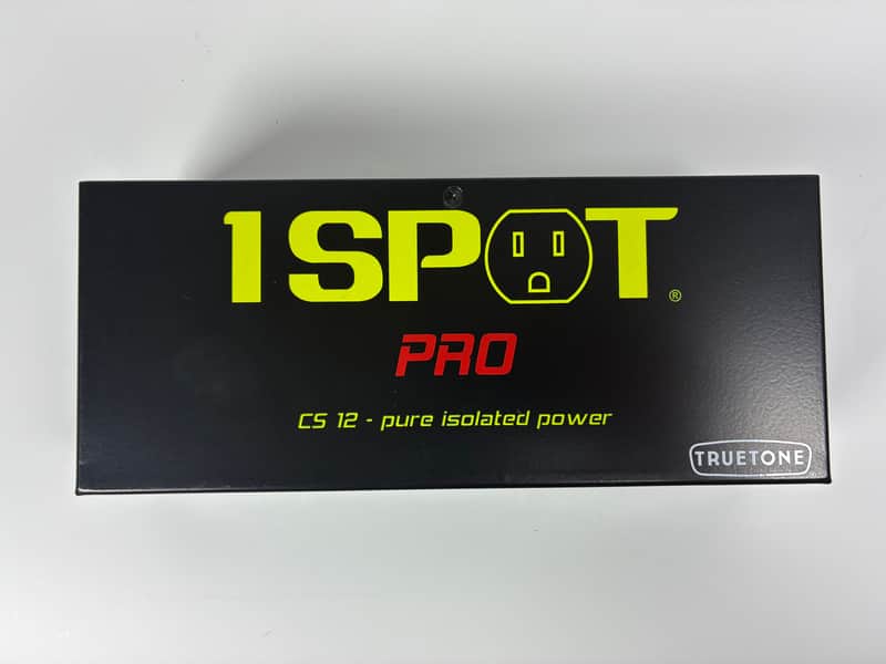 Truetone 1 SPOT Pro CS12 Power Supply - Excellent Condition with Box, Manual, Cables and Accessories