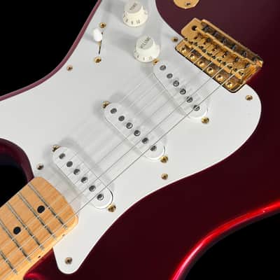 1997 Fender Stratocaster '54 Custom Shop Reissue ~ Candy Apple Red image 5