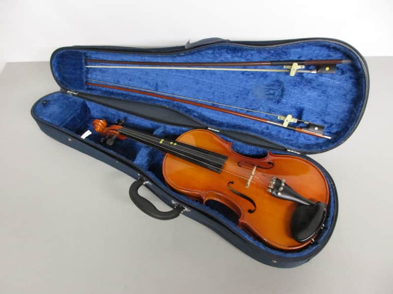 希少品　Michigen violin 101 4/4 ChamberClassicViolin101back_4d