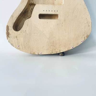 Unfinished Left Hand Jazzmaster Style Guitar Body image 3