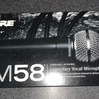 Shure SM58 with on off switch Cardioid Dynamic Microphone on off switch image 1