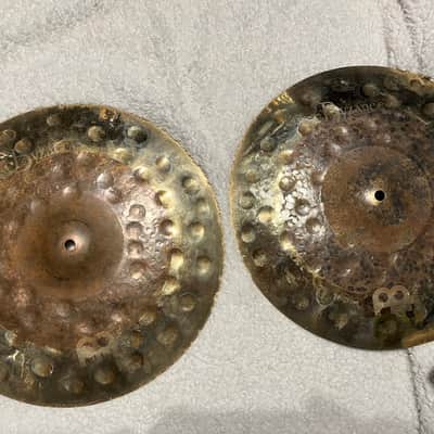 Meinl 15" Byzance Dual Hi-Hat (Pair) 2015 - Present - Unlathed Bow/ Lathed Edge image 2