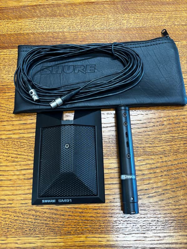 Shure SM91 1980s - Black image 1