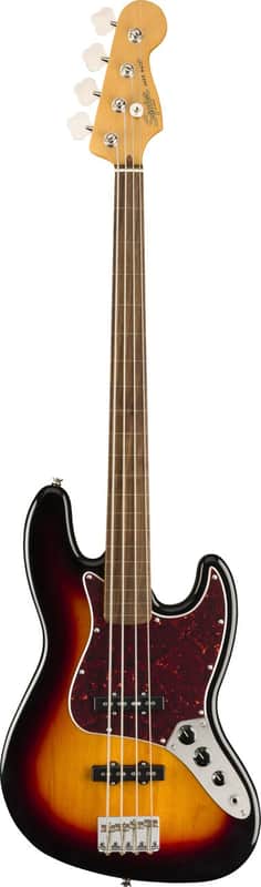 Squier Classic Vibe '60s Jazz Bass 3-Color Sunburst image 1