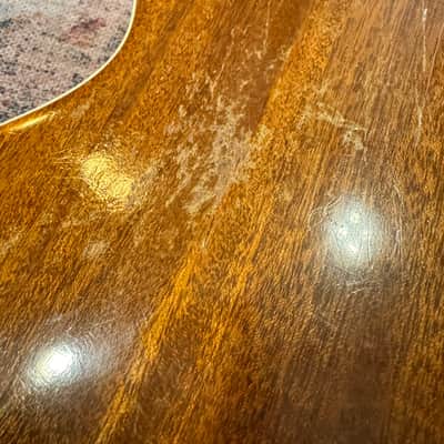Harmony H1414 Patrician 1940 - 1954 - Striped Natural Acoustic Archtop with HSC image 10