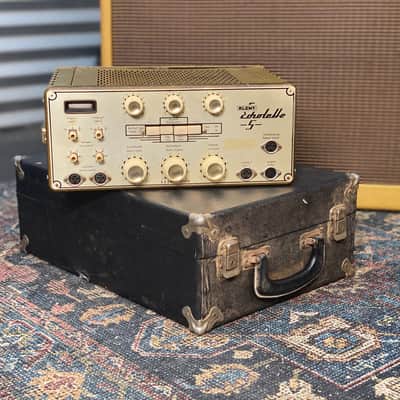 Vintage 60's Klemt Echolette 5 "S"- Red Hot German Tube Tape Echo - Tone For Days! image 1