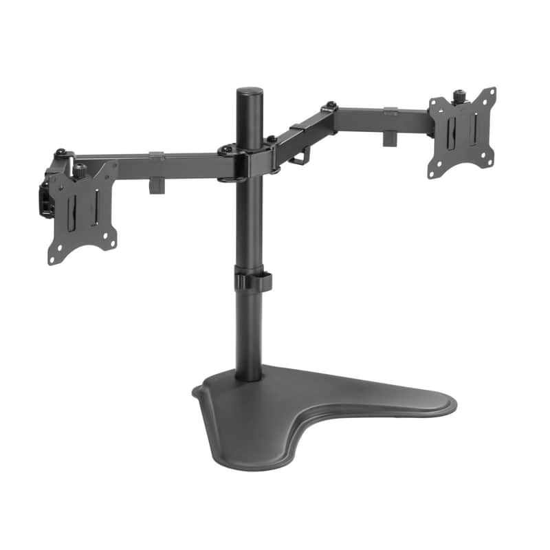 Dual Monitor Studio Desk Mount – Full-Motion 32" Display Stand for Music Production, Mixing & Streaming Setups image 1