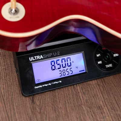 2020 Gibson Custom Shop Les Paul 58 Reissue in Sweet Cherry Red R8 1958 Flame Top image 9