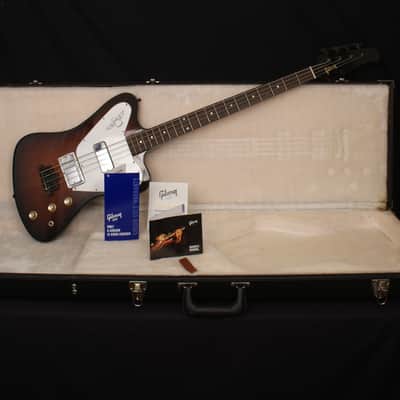 Gibson Non Reverse Thunderbird 2012 electric bass guitar with 60's reissue pickups and OHSC image 1