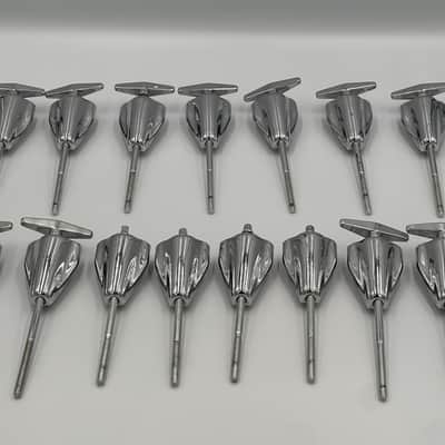 1980's (15) Premier Bass Drum Tension Rods & Claws T-rods XPK Projector image 1