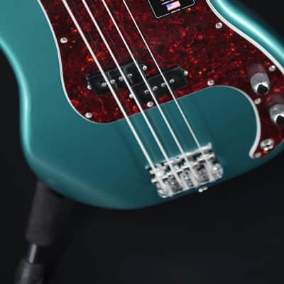 Fender American Professional Classic Precision Bass - Faded Sherwood Green Metallic image 5