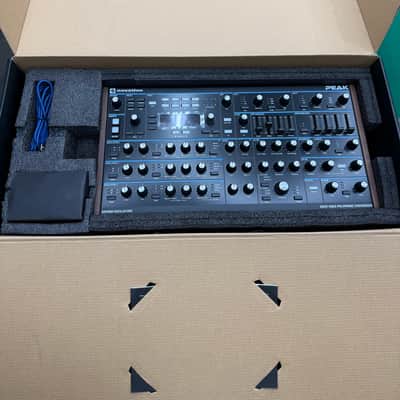 Novation Peak 8-Voice Desktop Synthesizer 2017 - Present - Black with Decksaver cover