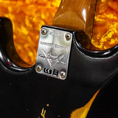 Fender CS 62/63 Dual-Mag II Strat Relic RW Limited 2020 - ABLK/3STB image 14