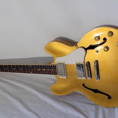 Gibson ES-335 Dot Plain Top 2013 Gold Unplayed image 8