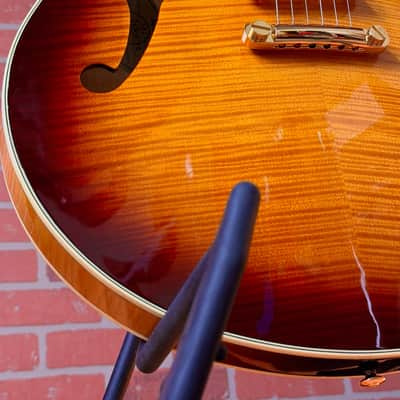 Yamaha SA2200 Violin Semi-Hollow Electric Guitar - Violin Sunburst image 7