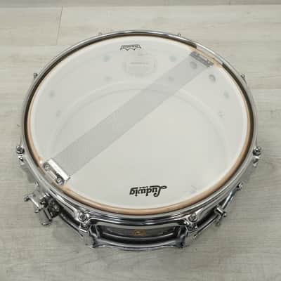 Ludwig 14x5 Legacy Mahogany Jazz Festival Wood Snare Drum - Black Oyster Pearl image 5