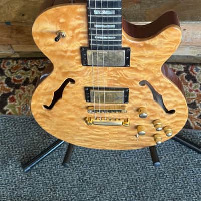 Carvin Carvin SH575 Synth Access Guitar 2008-15 - Blonde Maple image 2