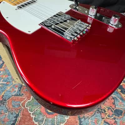 1994 Fender Toploader Fujigen Model TL43 Telecaster - Candy Apple Red image 15