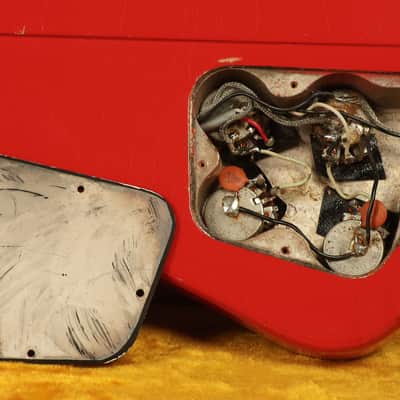 1965 Gibson reverse Firebird III w/non-reverse headstock original CARDINAL RED!! image 19