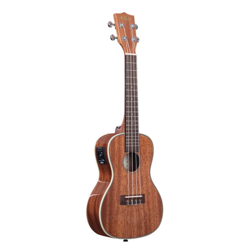 Kala KA-CGE Mahogany Series Concert Acoustic/Electric Ukulele with EQ 2010s - Gloss Natural image 1