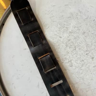 "AS" Leather Guitar Strap used image 3