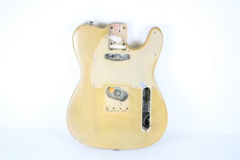 1977-1978 Vintage Fender Telecaster Butterscotch Blonde 4-Bolt Ash BODY Tele USA 1970s image 1