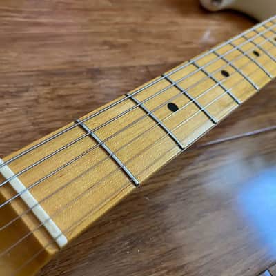 RARE LEFTY! 2004 Fender ST68-JH Left Handed Jimi Hendrix Strat - Crafted in Japan - Maple Cap Board / USA Texas Special Pickups image 14