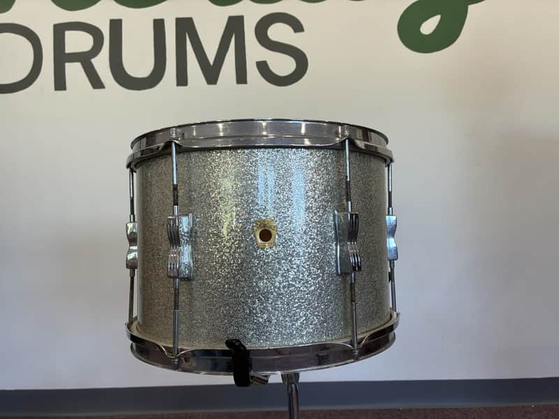 Ludwig Club Date 1960s 13x9" Tom - Silver Sparkle image 1
